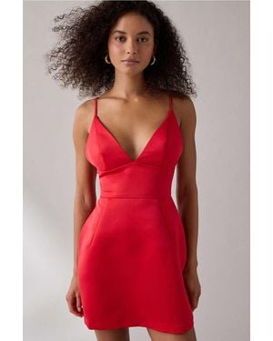Urban Outfitters Uo Petit Fours Mini Dress - Red