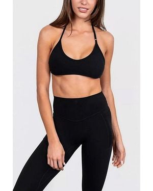 Vitaly Cloud Ii Micro Halter Sports Bra - Black