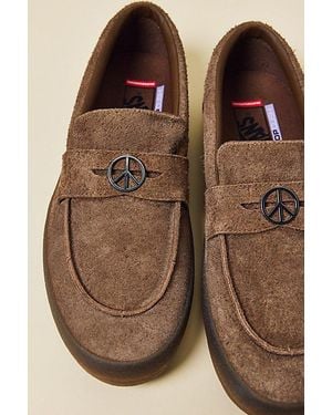 Vans Lx Loafer 53 Velvet Shoes - Brown