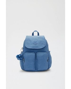 Kipling City Pocket Mini Cargo Backpack - Blue