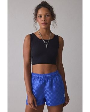 Umbro Uo Exclusive Checkered Performance Shorts - Blue