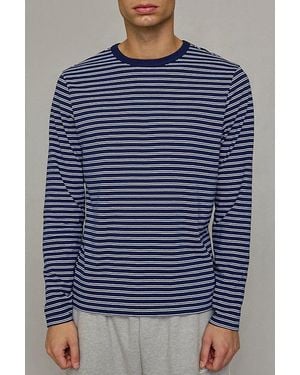 Standard Cloth Classic Long Sleeve Tee - Blue