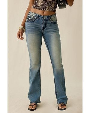 TRUE RELIGION Becca Super T Mid-Rise Bootcut Jeans - Blue