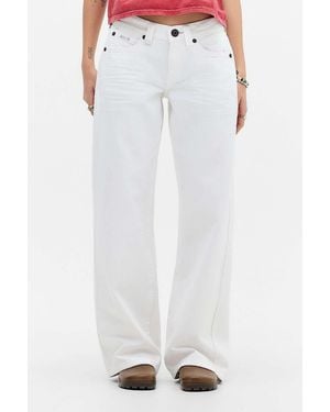 BDG Kayla Lowrider Jeans - White