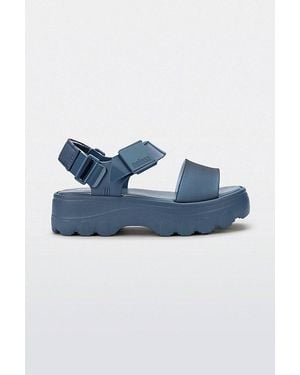 Melissa Kick Off Jelly Platform Sandal - Blue