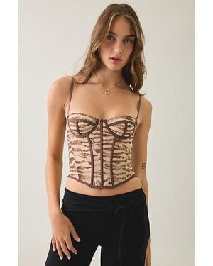 Out From Under Modern Love Corset - Natural