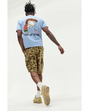 Urban Outfitters Uo Out Of Ideas T-shirt - Blue