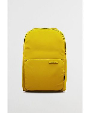 Brevite Signature Recycled Backpack - Yellow