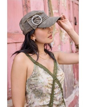 BDG Buckle Cadet Cap - Pink