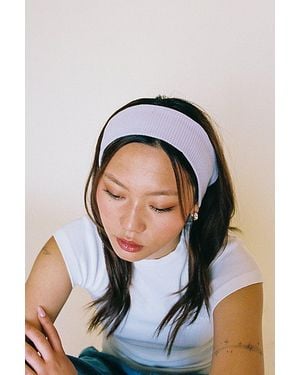 Arc and Bow The Waffle Headband - Blue