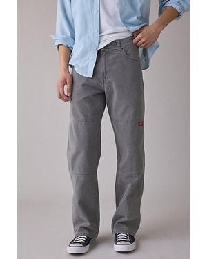 Dickies Double Knee Loose Fit Work Pants - Gray