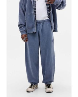 iets frans... Blue Cuffed Joggers