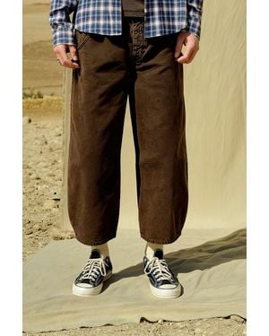 BDG Brown Crop Cacoon Jeans