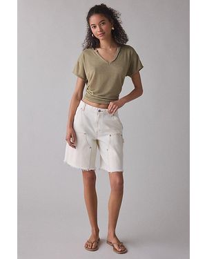 Levi's Baggy Dad Utility Long Denim Shorts - Multicolor