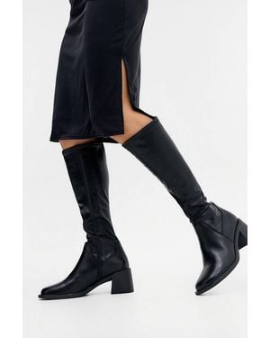 Vagabond Shoemakers Vagabond Black Vega Leather Knee-high Boots