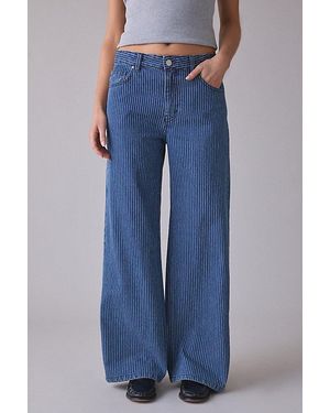 BDG Ozzy Pinstripe Loose Jean - Blue