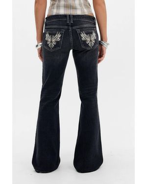 BDG Miko Flare Western Jeans - Blue