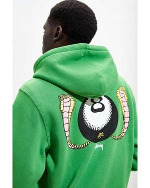 Stussy Cobra 8 Hoodie Sweatshirt - Green