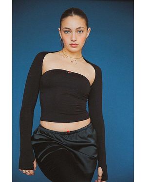 RAT BOI Ballet Bolero Shrug - Blue