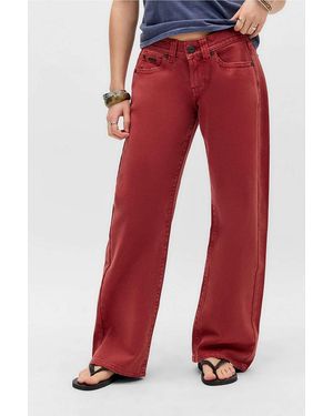 BDG Kayla Lowrider Jeans - Red