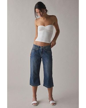 BDG Kayla Low-Rise Capri Jean - Blue