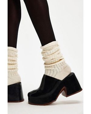 Melissa Mia Platform Clog - Black