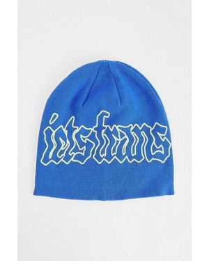 iets frans... Lightweight Rib Beanie - Blue