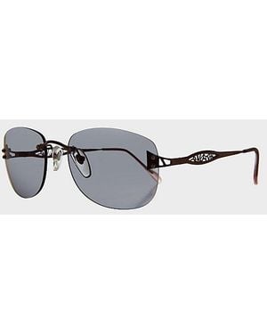 Sunglass Museum Vintage Vesper Sunglasses - Gray