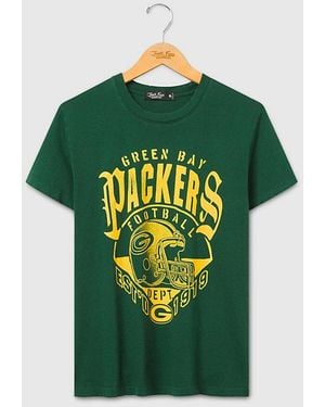 Junk Food Nfl Gridiron Vintage Tee - Green