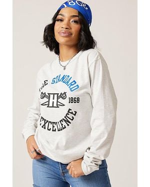 Urban Outfitters Uo Summer Class '22 Champion Hampton College Long Sleeve Tee - White