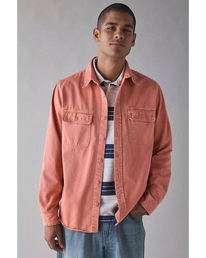 BDG Utility Work Shirt Top - Multicolor