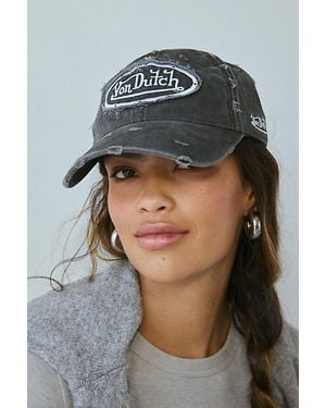 Von Dutch Busted Dad Hat - Black
