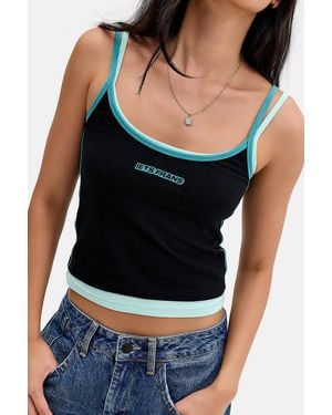 iets frans... Kali Double Layer Cami - Black
