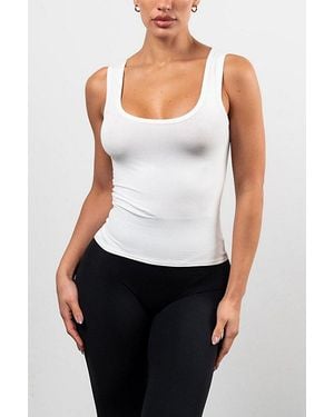Vitaly Basis U Tank Top - White