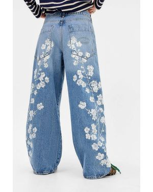 BDG Jaya Cherry Blossom Jeans - Blue