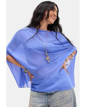 Lioness Aura Poncho - Blue