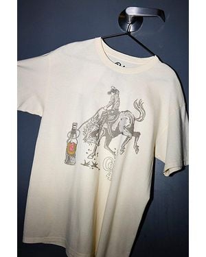 Urban Outfitters Colt 45 Rodeo Graphic Tee - Blue