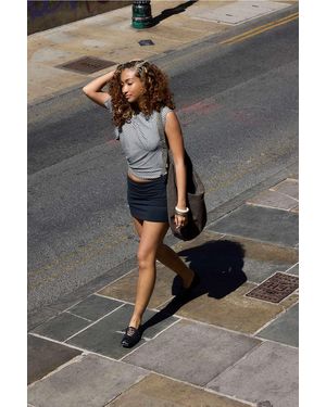 Out From Under Bec Skort - Grey