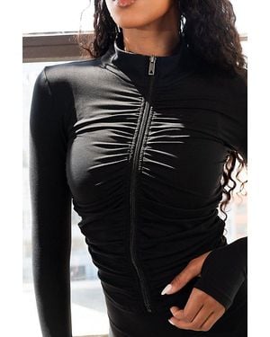 Vitaly Cloud Ii Gather Jacket - Black