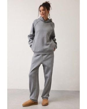 UGG Classic Whipstitch Detail Hoodie Sweatshirt - Gray