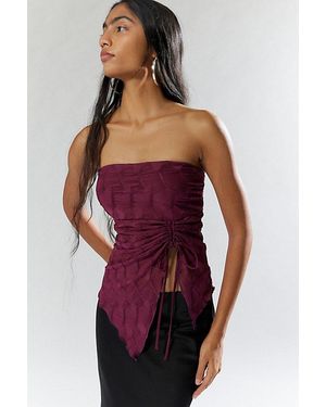 Silence + Noise Remy Textured Tube Top