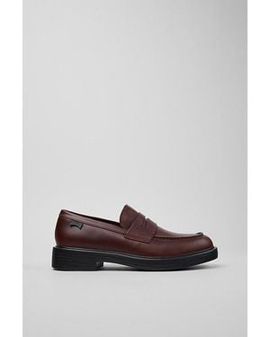 Camper Dean Leather Loafer - Brown