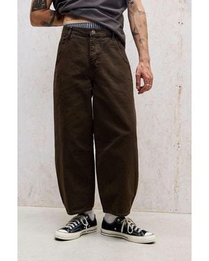 BDG Crop Cacoon Jeans - Black
