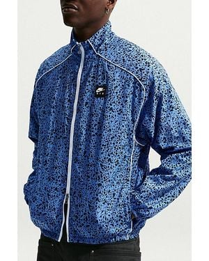 Nike Air Woven Allover Print Jacket - Blue