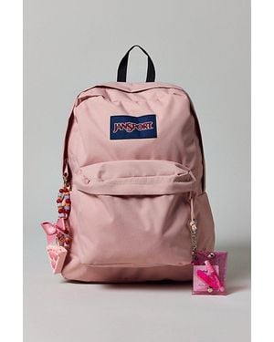 Jansport Superbreak Plus Laptop Backpack - Pink