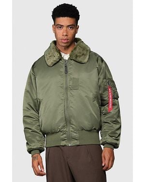 Alpha Industries B-15 Heritage Fit Flight Jacket - Green