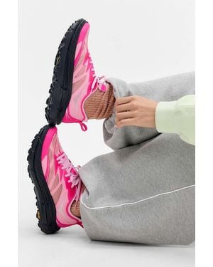 Hoka One One Hoka Hoka Pink Mafate Speed 4 Trainers