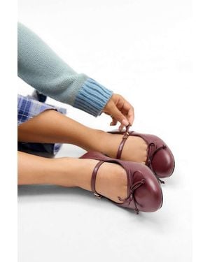 Raid Natalya Ballerina Shoes Uk 4 At Urban Outfitters - Blue