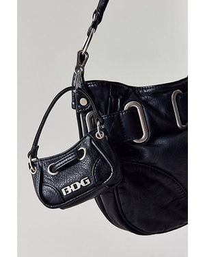 BDG Sonny Belted Bag Keychain - Black