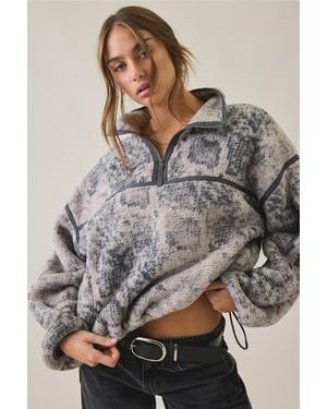 Out From Under Sherpa Pullover Fleece - Grey